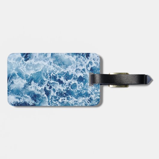 Zout Zee en liefde Bagagelabel (Achterkant horizontaal)