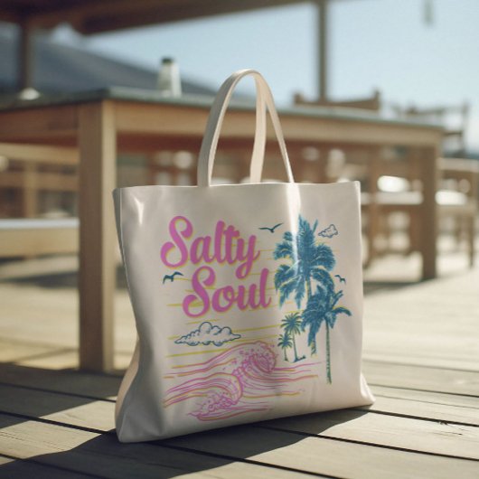 Zout Ziel Grote Tote Bag