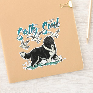 Zout Ziel – Newfoundland Kust Design Sticker