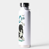 Zout Ziel – Newfoundland Kust Design Waterfles (Links)