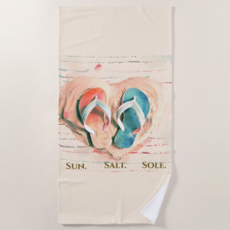 Zout Zon Zool Strandhanddoek Strandlaken