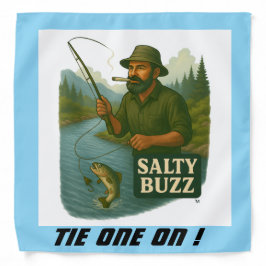 Zoute Buzz Bandana "Knoop Eén Om !"
