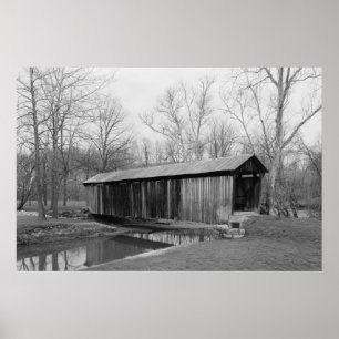 Zoute Creek Bridge Poster