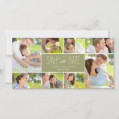 Zoute Herinneringen Bewaar de Datum Foto Kaarten (Voorkant)