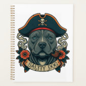 Zoute Hond Pitbull Planner (Voorkant)