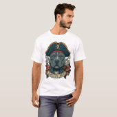 Zoute Hond Pitbull T-shirt (Voorkant volledig)