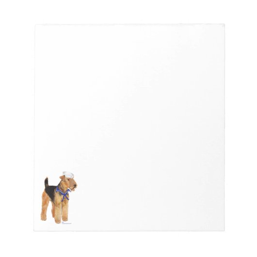 Zoute Hond Zeiler Notitieblok (Voorkant)