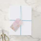 Zoute Kerstwensen | Pastel Kerstbrood Cadeaulabel (Met Touw)