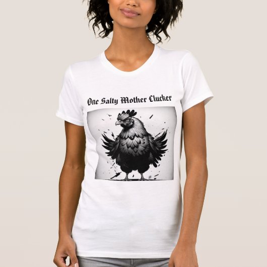 zoute kip t-shirt (Voorkant)