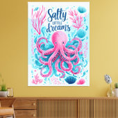 Zoute Kleine Dromen Canvas Afdruk (Insitu (Woonkamer))