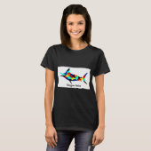 Zoute Marlin (Oregon Inlet) T-shirt (Voorkant volledig)