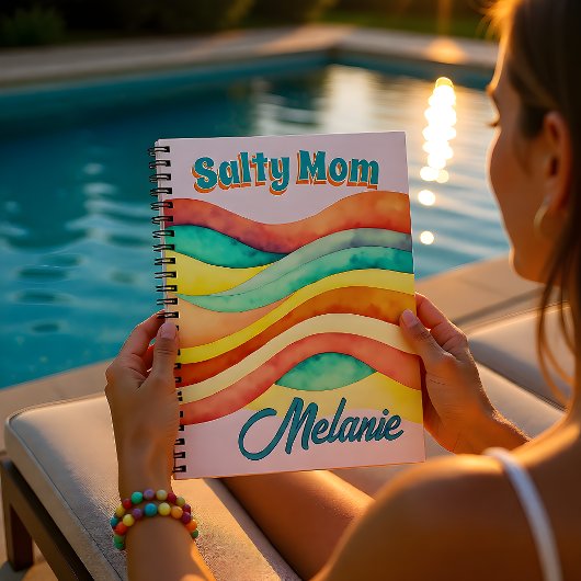 Zoute Moeder Koele Zomer Notitieboek