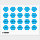 Zoute Ocean Wave Sticker (Vel)