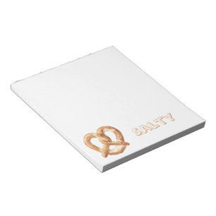 Zoute Pretzel Notitieblok
