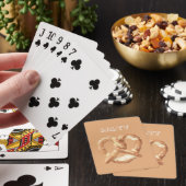 Zoute Pretzel Pokerkaarten (Insitu)