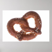 Zoute pretzel poster (Voorkant)