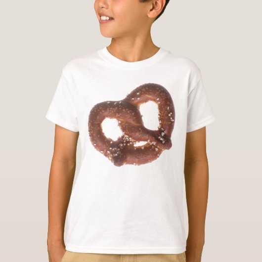 Zoute pretzel t-shirt (Voorkant)