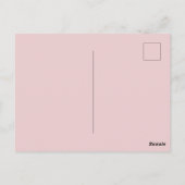 Zoute Pretzel Twist Liefde Briefkaart (Achterkant)