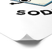 Zoute puns zijn sodi-yummm grappige natrium woords poster (Hoek)