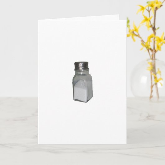 Zoute Schudbeker Kaart (Gele Bloem)