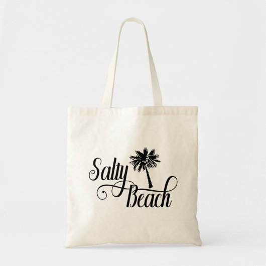 Zoute strand grappige zomer vakantie tote bag (Voorkant)
