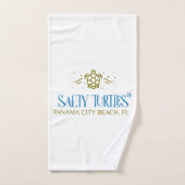 Zoute Turtles® badhanddoek Bad Handdoek (Handdoek)