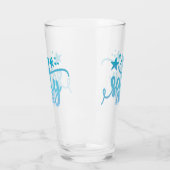 Zoute Vibes Ocean Beach Pint Glass Glas (Links)