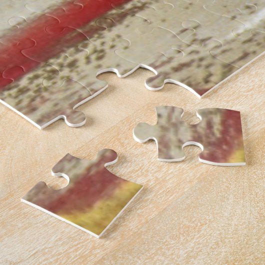 Zoute vlakte en bossen | Nationaal park Hout Buffa Legpuzzel (Zijkant)