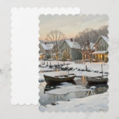zoute winterlucht kaart (Voorkant / Achterkant)