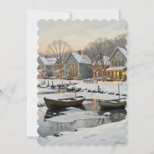 zoute winterlucht kaart