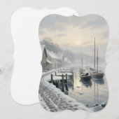 zoute winterlucht kaart (Voorkant / Achterkant)