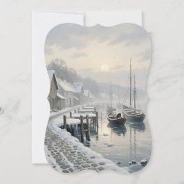zoute winterlucht kaart