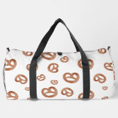 Zoute zachte Waterverf Pretzelpatroon Plunjezak (Achterkant)