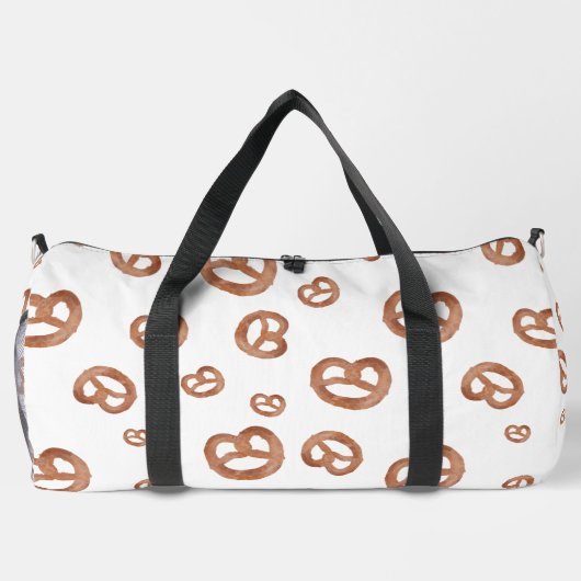 Zoute zachte Waterverf Pretzelpatroon Plunjezak (Achterkant)