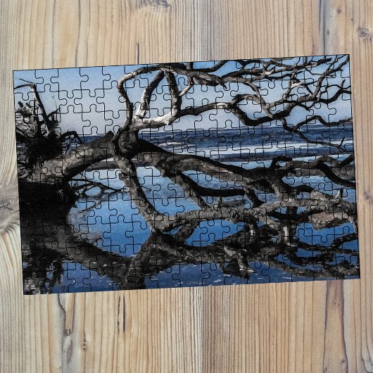 Zoute Zeeen Driftwood Beaufort SC Beach Legpuzzel