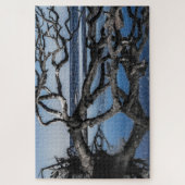 Zoute Zeeen Driftwood Beaufort SC Beach Legpuzzel (Verticaal)