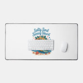 Zoute Ziel Zonnige Hart Schildpadzomer Bureaumat (Keyboard & Muis)