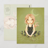 Zouten - briefkaart van melkslib (Voorkant / Achterkant)