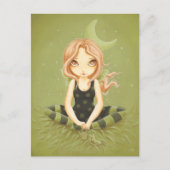 Zouten - briefkaart van melkslib (Voorkant)