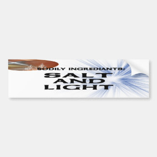 ZOUTEN EN LICHTEN LT BUMPERSTICKER