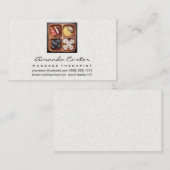 Zouten en oliën visitekaartje (Voorkant / Achterkant)