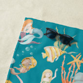 Zouten en zoete Zeemeerminteken Strandlaken (In situ)