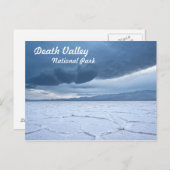 Zouten in de Death Valley Briefkaart (Voorkant / Achterkant)