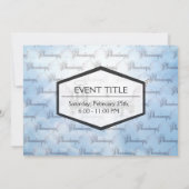 Zouten met wolken, engelvleugels en halo kaart (Achterkant)