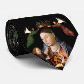 Zouten van Madonna en Christus Child Stropdas (Opgerold)