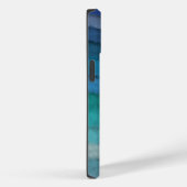 Zoutgolven voor kuststrand op zwart Case-Mate iPhone case (Achterkant / Rechts)