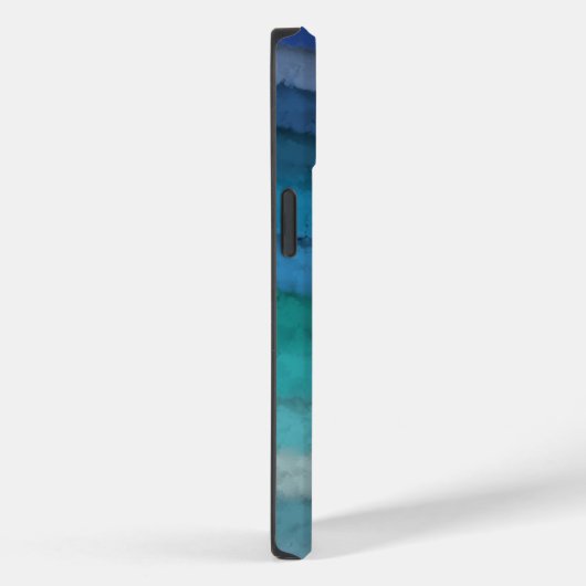 Zoutgolven voor kuststrand op zwart Case-Mate iPhone case (Achterkant / Rechts)