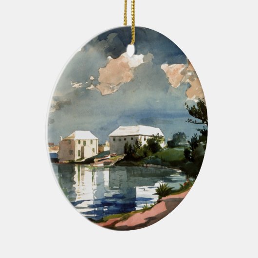 Zoutketel, Bermuda Keramisch Ornament (Rechts)