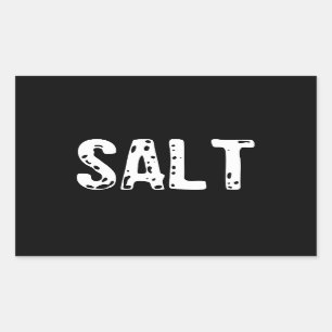 Zoutkostuum - Paar-zout en peper-kostuum Rechthoekige Sticker