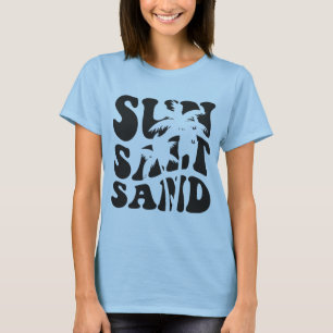 Zoutleven t-shirt, zonzout zand t-shirt